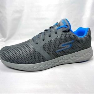 Skechers GoRUN 600 MENS size 12 Grey/Blue